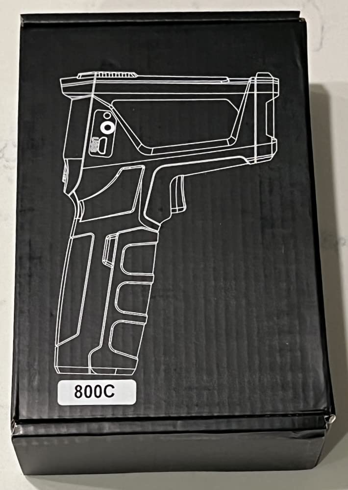 Infrared Thermometer Gun, Non Contact Digital Laser Thermometer Temperature Gun with Color LCD for Cooking, Home Repairs, Humidity Measurement, Adjustable Emissivity -58°F to 1472°F(-50~800°C) customer photo 1