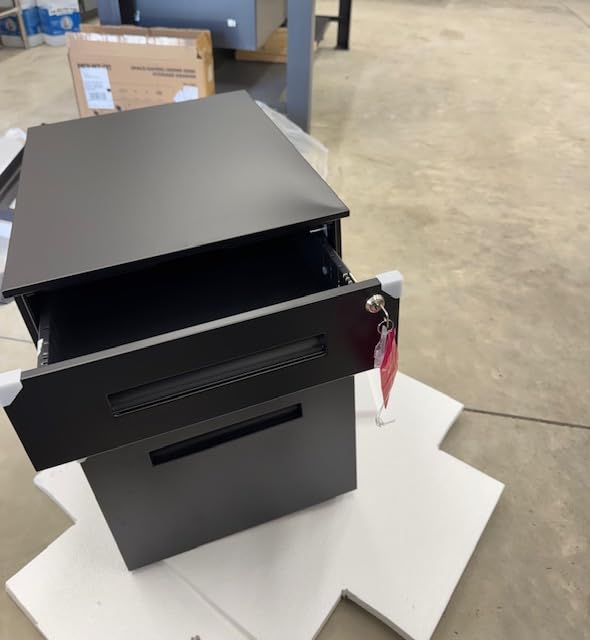 DEVAISE 3 Drawer File Cabinet with Lock, Fully Assembled Except Casters customer photo 1
