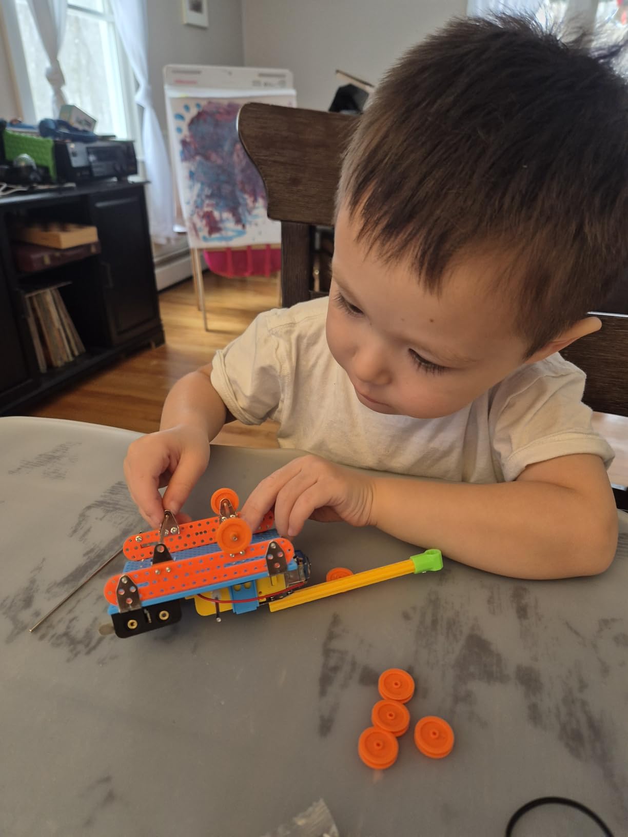 BeAndge Robotics STEM Kits for Kids Science Robot Building Crafts Age 8-12 customer photo 2