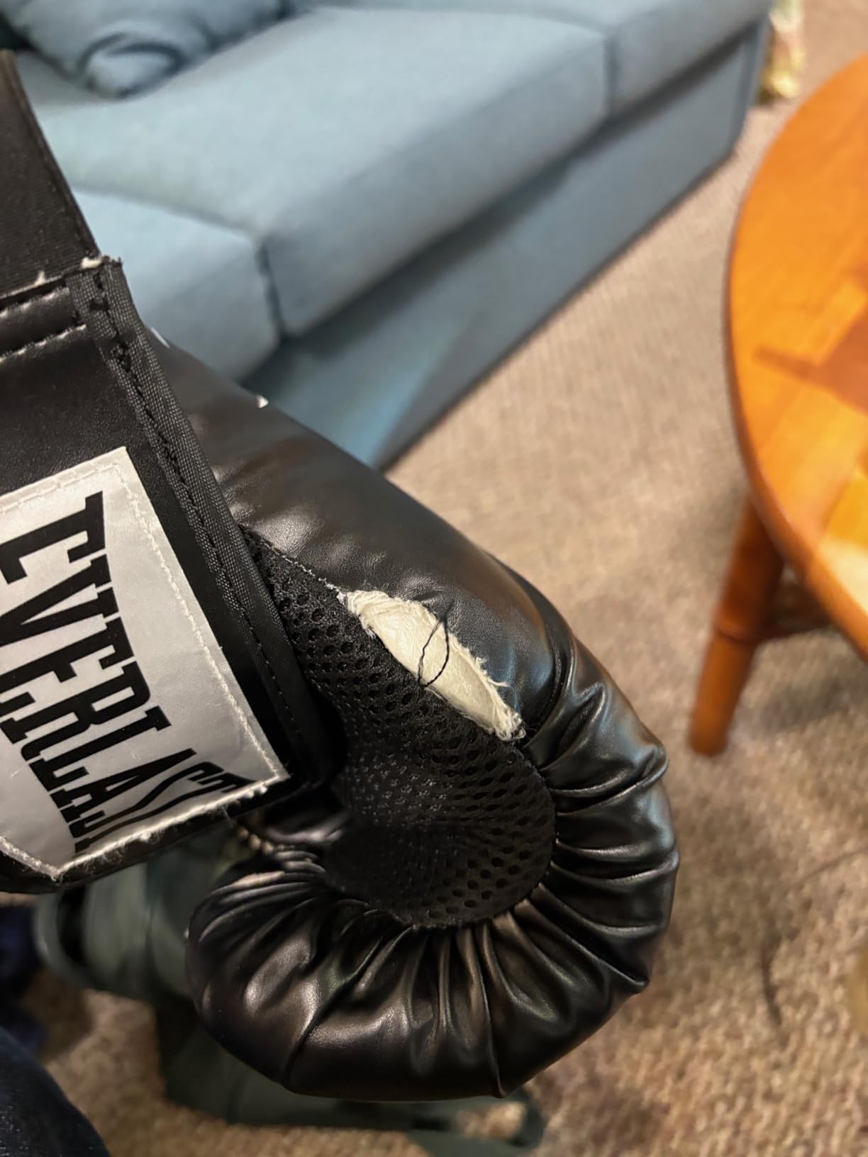 Everlast Prostyle 2 Boxing Gloves, Entry Level Training Gloves for Men and Women, Secure Fit Hook and Loop Closure & Ventilation, Heavy Bag & Speedbag Training customer photo 2