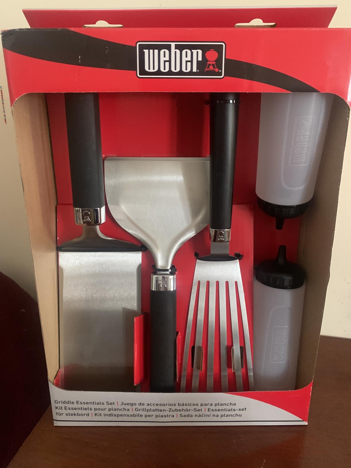 Weber® Griddle Essential Tool Set, 5‑Piece customer photo 1