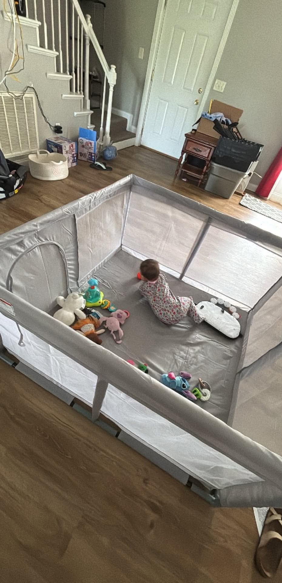 Hiaksedt Baby Playpen 50x50 Inch, Play Pens for Babies and Toddlers customer photo 2