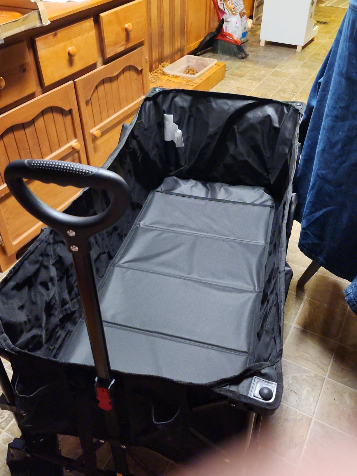 Sekey 300L Extended Collapsible Wagon, 660 lb Capacity, 48 in Long customer photo 1