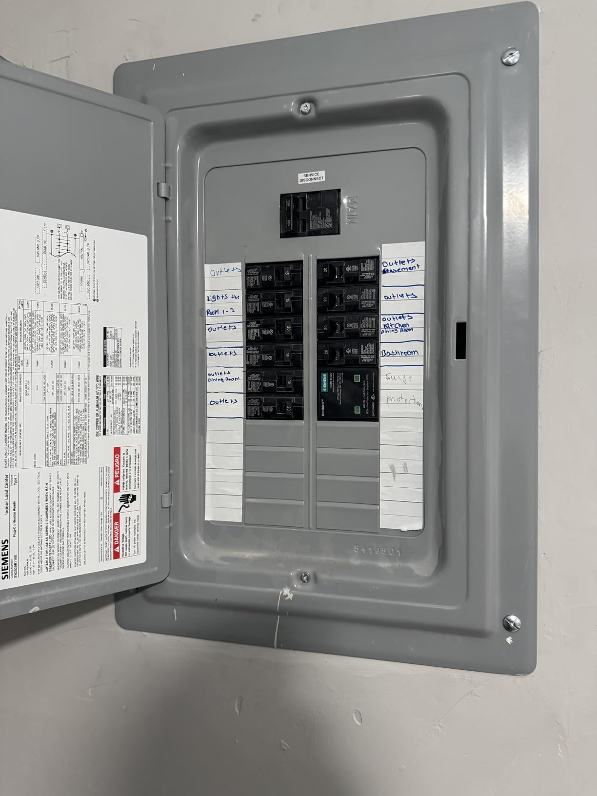 Siemens QSPD2A035B 35 KAmp BoltShield Indoor Surge Protective Device customer photo 1