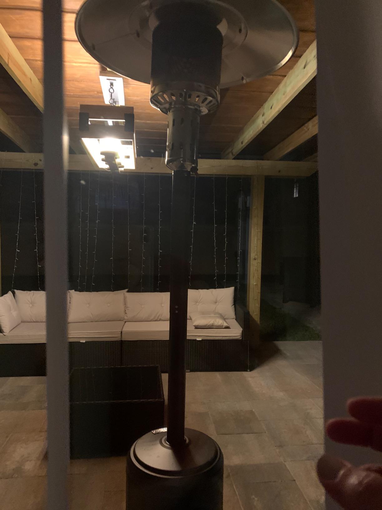 LEGACY HEATING 88in Patio Heater, Outdoor Heater, 47000 BTU customer photo 1