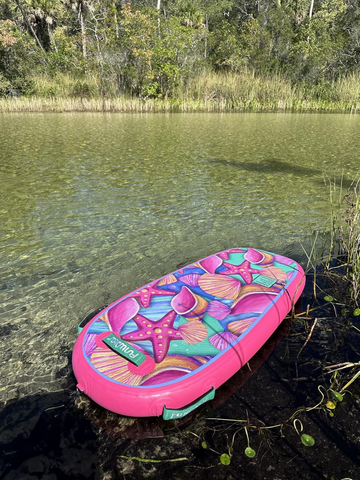 FunWater Body Board - Beach Body Board - Ultra Lightweight PVC Core Body Board for Beach and Pool, with Wrap Wrist Straps, Foldable, Perfect Surf for Teens and Adults customer photo 1