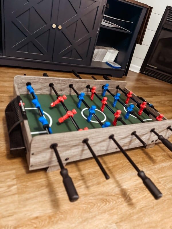 GoSports 32 Inch Tabletop Foosball Game Set - Oak or Black customer photo 2