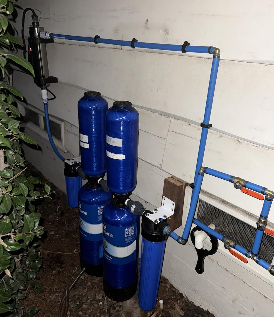 Aquasana Whole House Water Filter System | 1,000,000 Gallons | Carbon & KDF Media | Reduces 97% Chlorine & Sediment | Includes Pre- and Post-Filters | Rhino WH-1000 customer photo 1