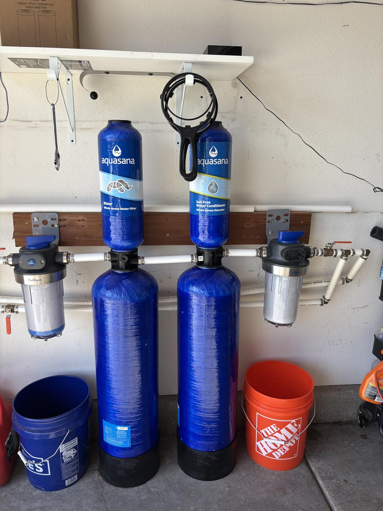 Aquasana Whole House Well Water Filter | 500K-Gallon | UV | WH-Well-CT-UVS customer photo 2