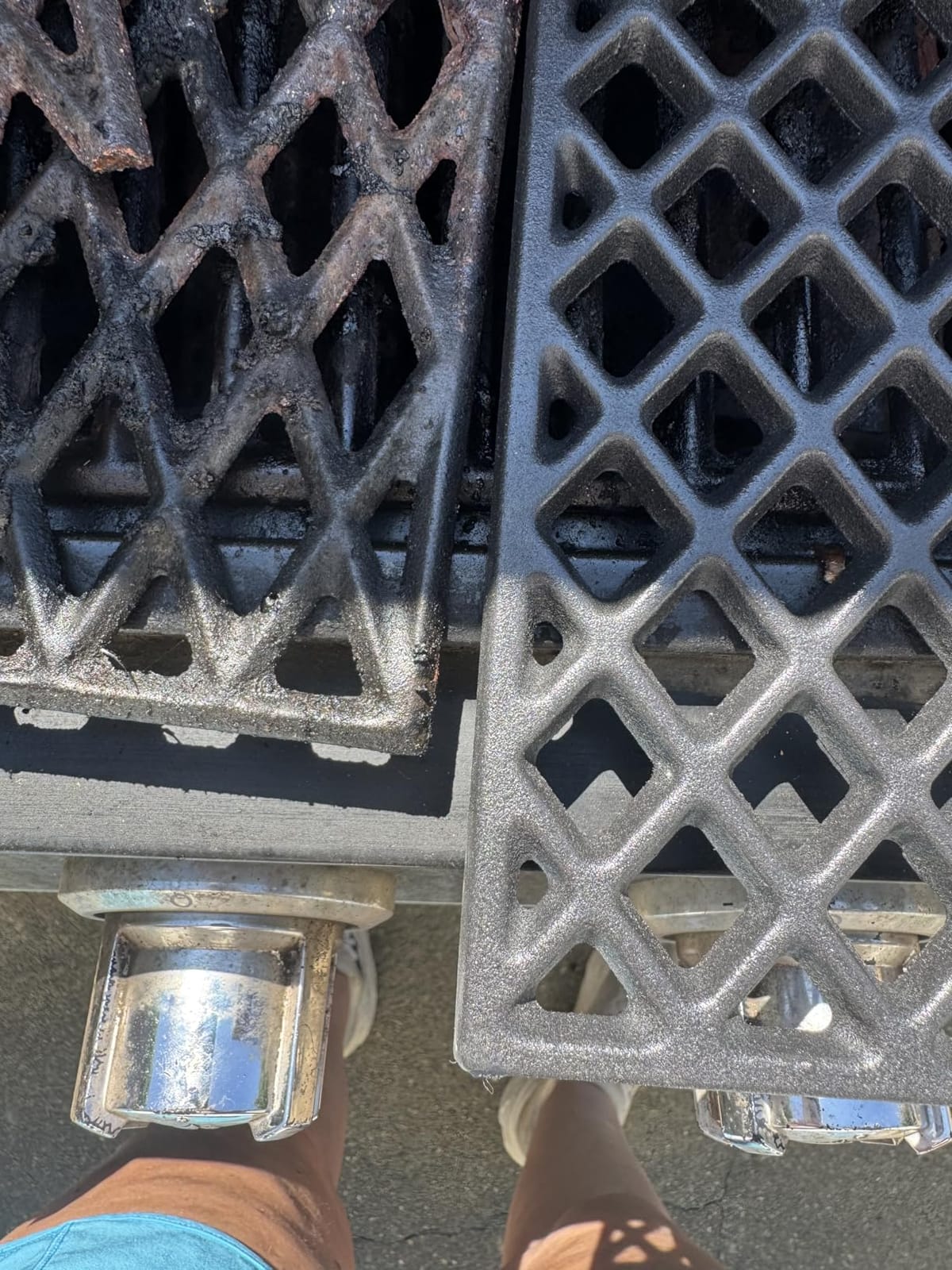 DGH474CRP DGH450CRP Grill Replacement Parts Grates for Dyna Glo Grill Parts DGH483CRP Sear Grill Grate Cooking Grates Dyna Glo Side Searing Grate 70-01-911 DGH485CRP Reversible Cast Iron Grates Parts customer photo 1