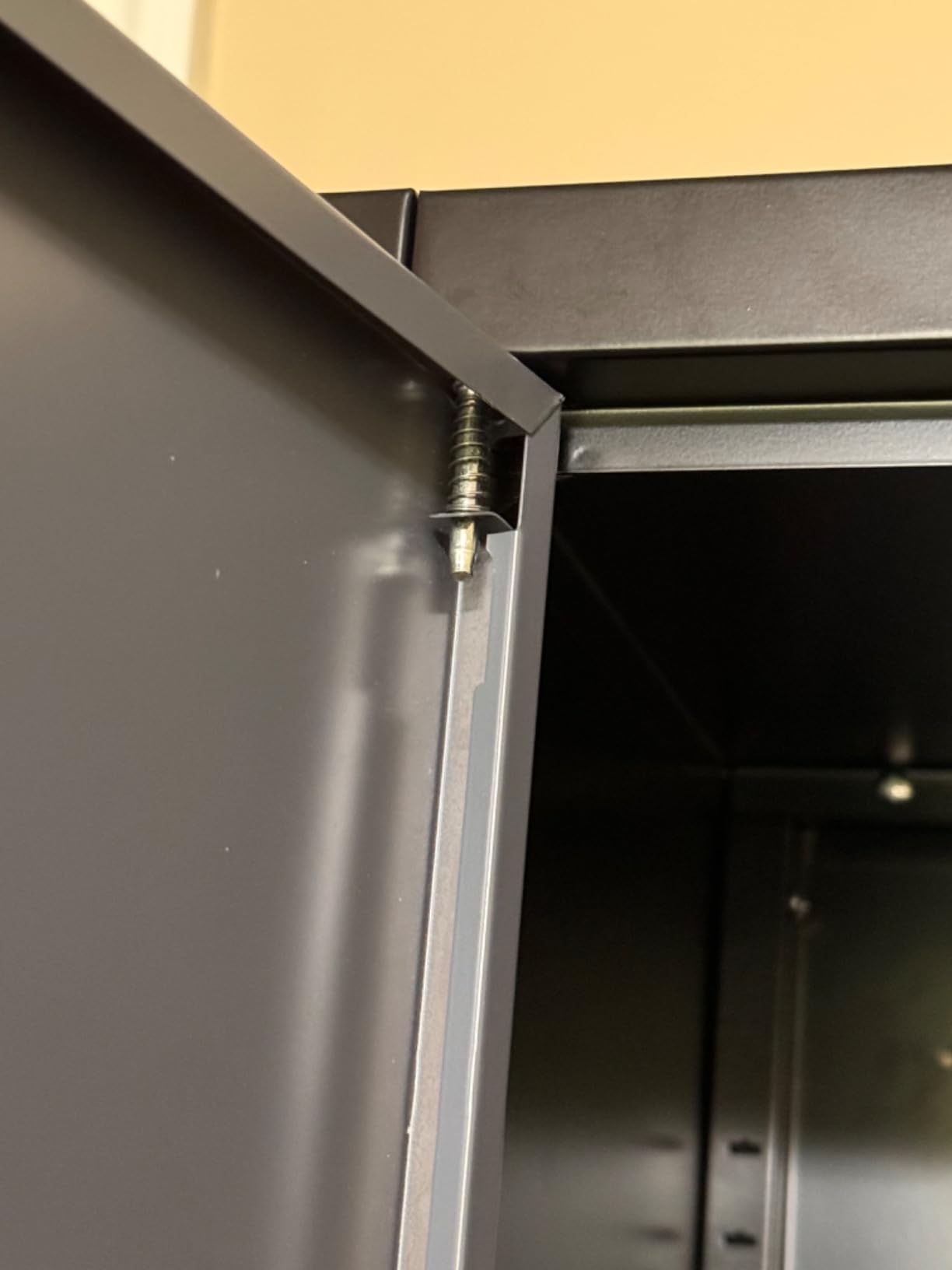 SISESOL Wide & Deep Metal Storage Cabinet with 2 Doors and 5 Adjustable Shelves,72x36x18 Garage Storage Cabinet,Tall Black Locking Metal Cabinets with Lock,Steel Locked Cabinets for Home,Office,Garage customer photo 1