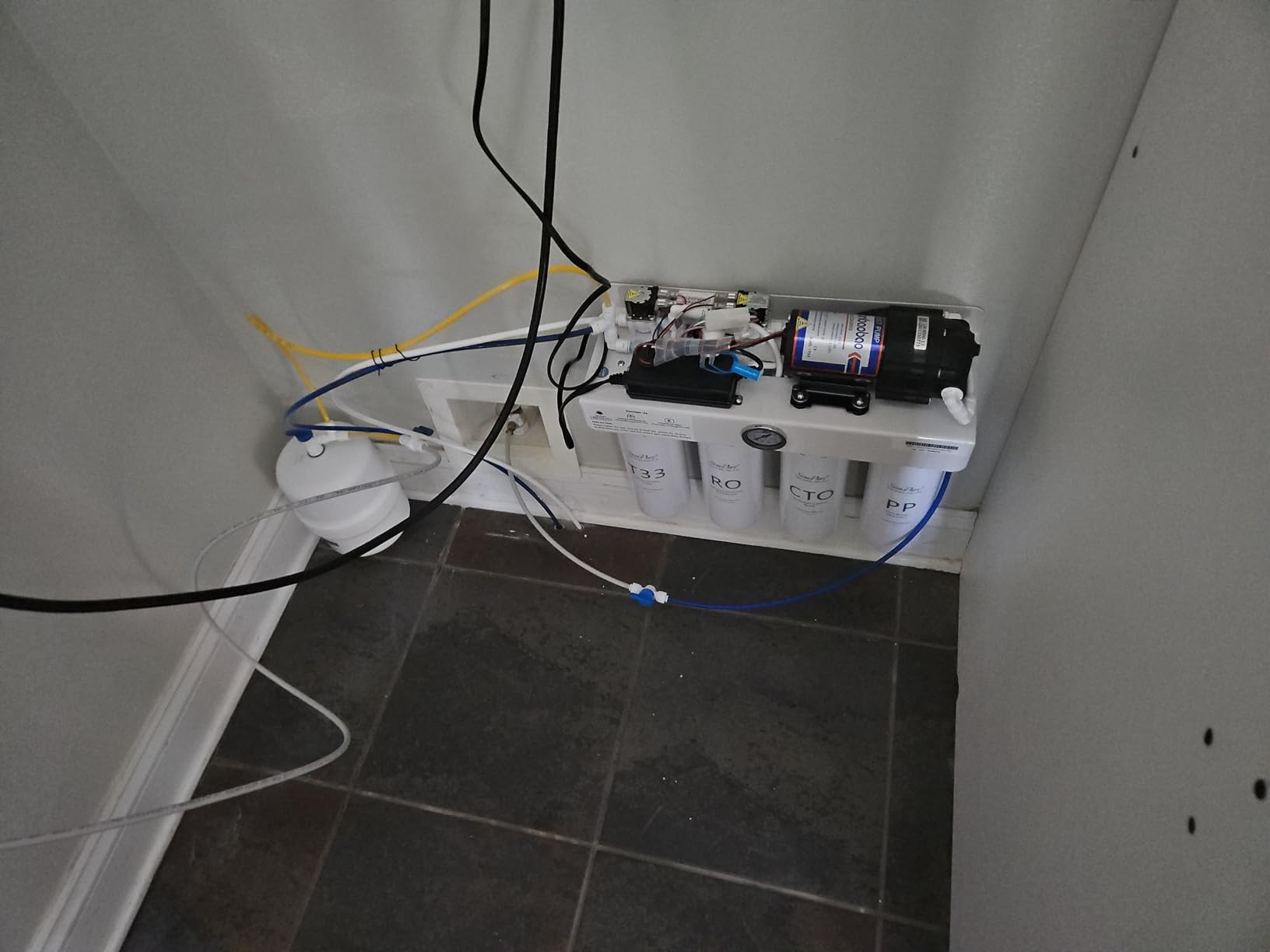 SimPure T1-400ALK Tankless Alkaline Reverse Osmosis Water Filter 400 GPD customer photo 2