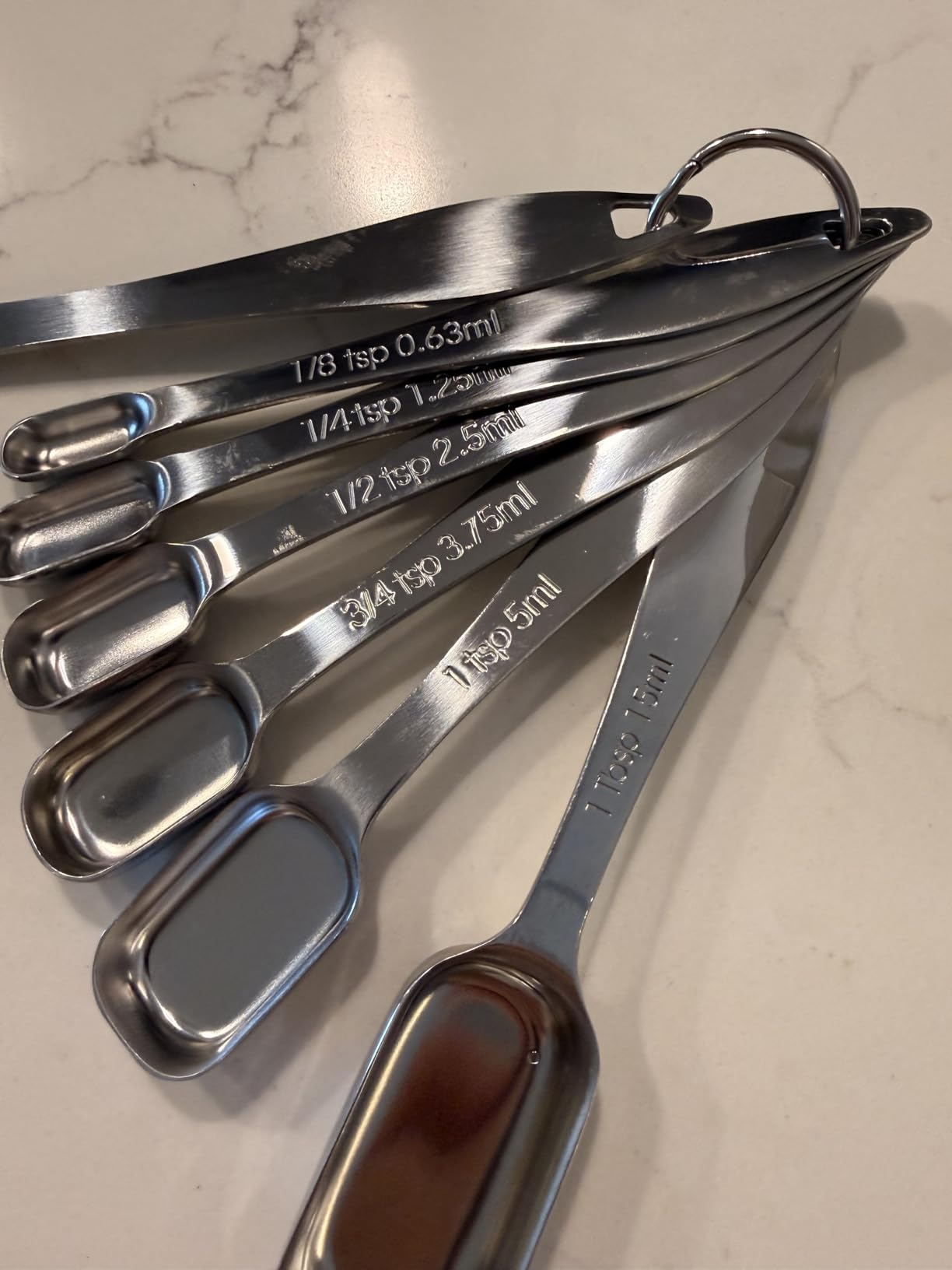 Spring Chef Stainless Steel Measuring Cups and Spoons Set of 14 w/Leveler customer photo 1