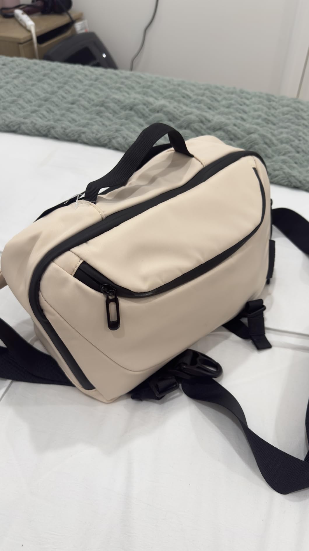 TAAOKA Camera Sling Bag,Waterproof Camera Case with Tripod Holder,Lightweight DSLR/SLR/Mirrorless Camera Bags Crossbody for photographers-Black customer photo 2