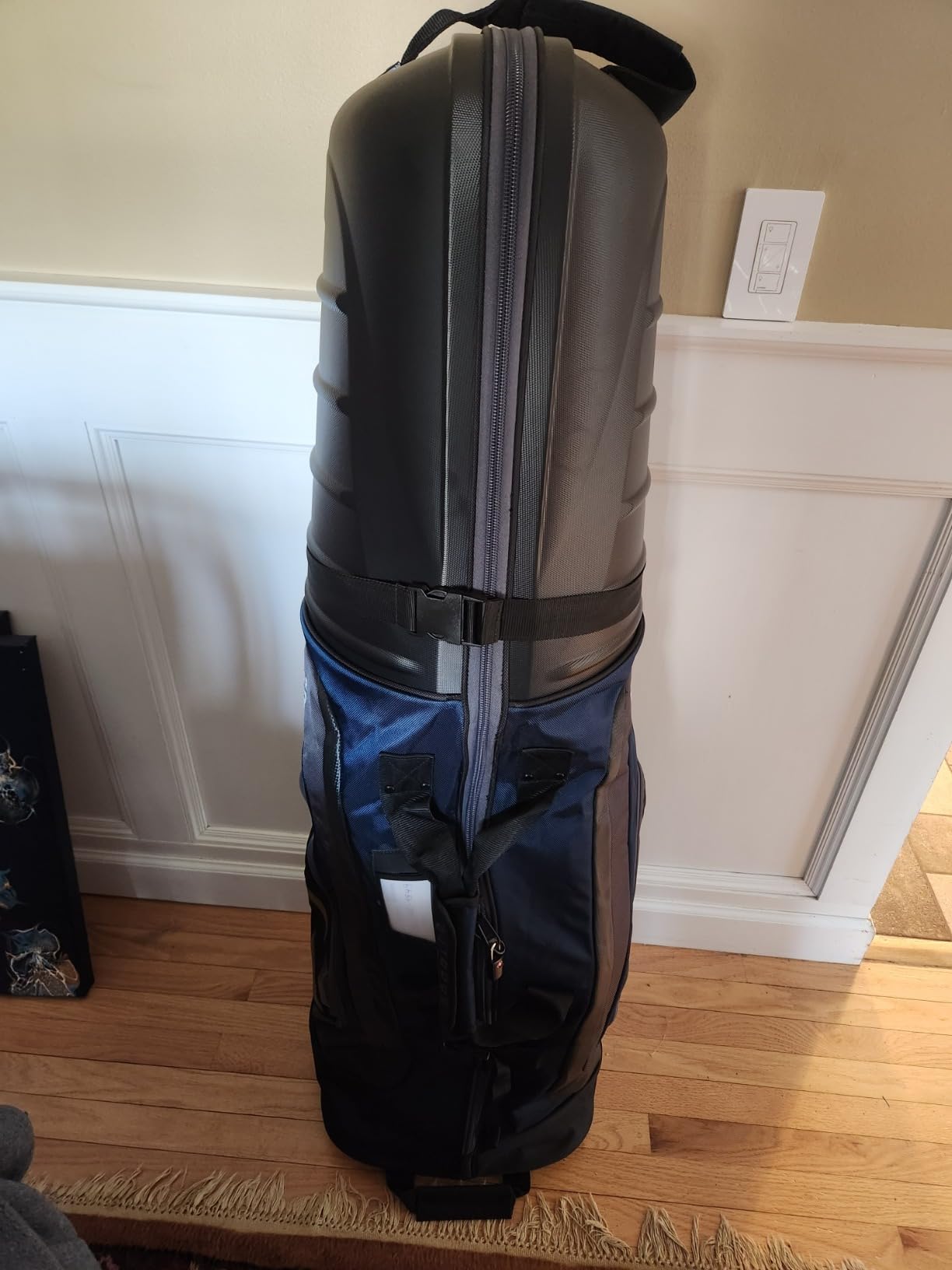 OutdoorMaster Golf Travel Bags for Airlines with Wheels and Hard Case Top customer photo 1