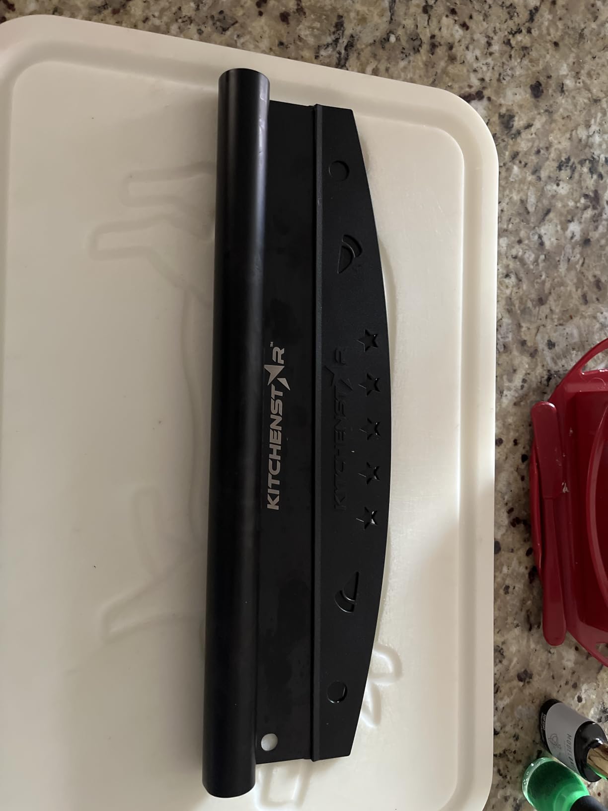 16-Inch Pizza Stone Set for Oven and Grill with Peel, Cutter and Brush customer photo 2