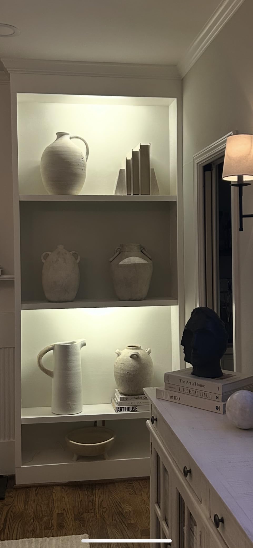 Cefrank LED Bookcase Light 4PCS 12
