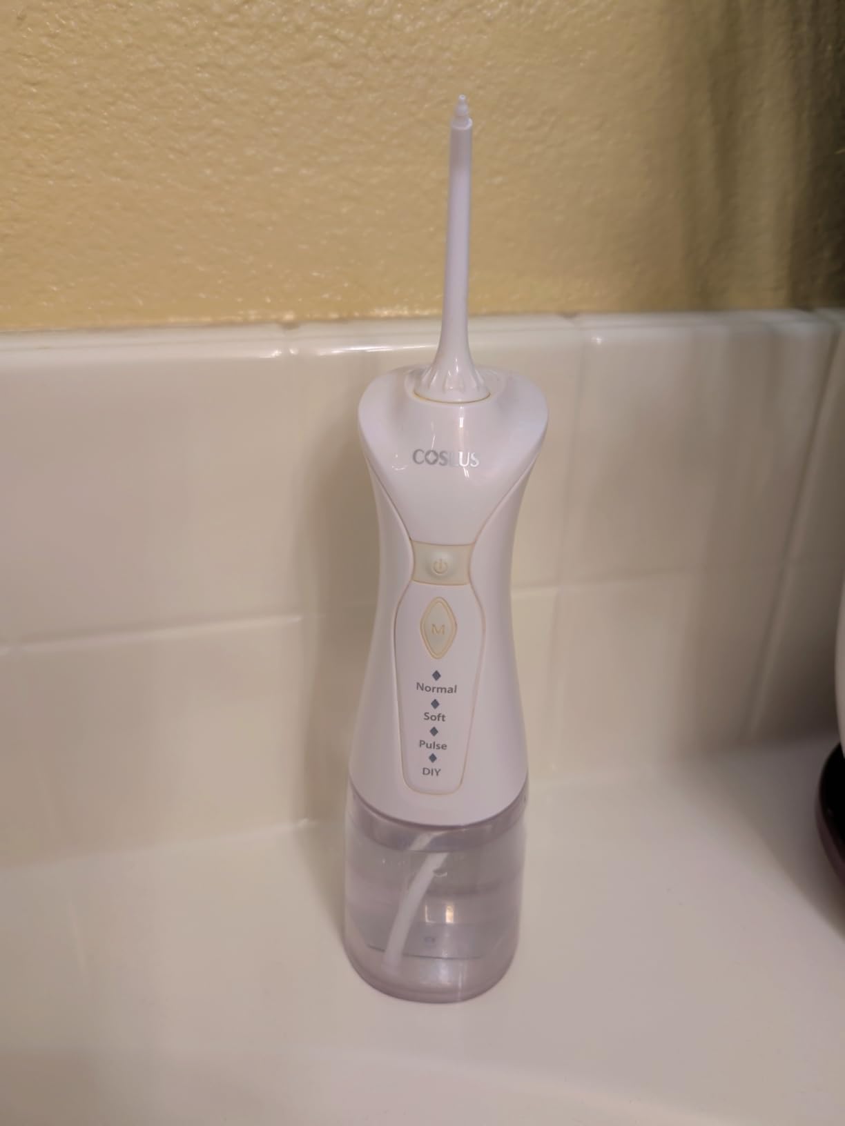 COSLUS C30 Portable Water Dental Flosser Pick Teeth, Upgraded DIY Mode customer photo 2