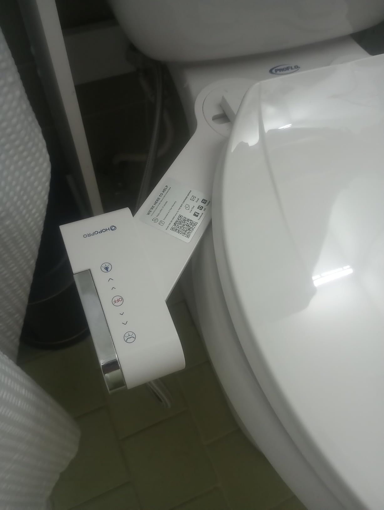 Bidet Attachment for Toilet, Non-Electric Bidet Ultra-Slim Dual Nozzle customer photo 1