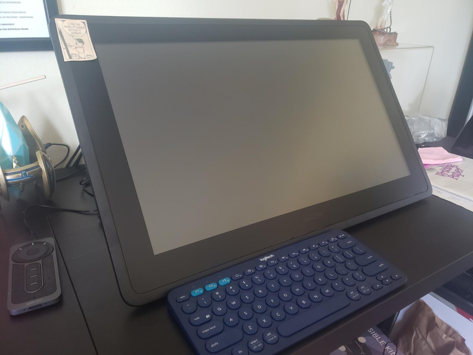 Wacom Cintiq 16, Drawing Tablet with QHD Screen & Pro Pen 3 | Advanced pen experience with precise control for serious artists creating illustrations, comics, animations and digital art customer photo 1