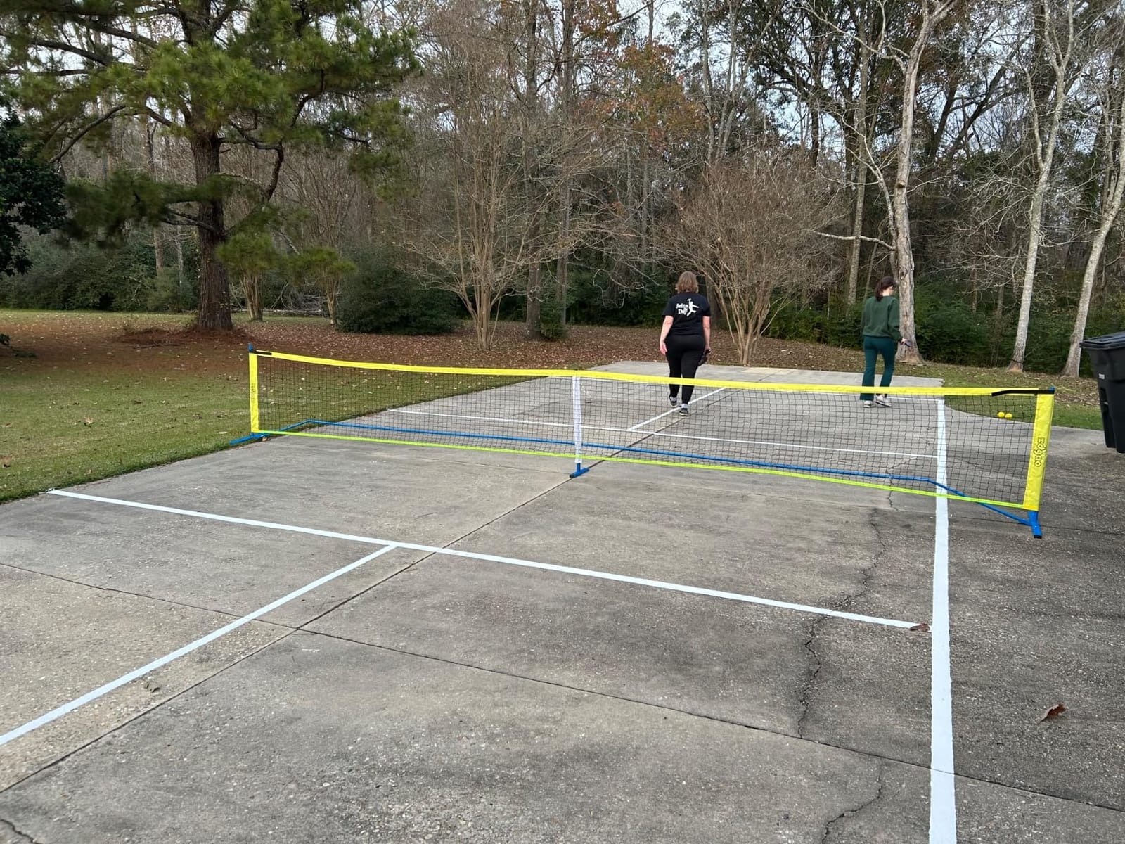 Zdgao Portable Pickleball Net with Pickleballs and Carry Bag for Driveway customer photo 1