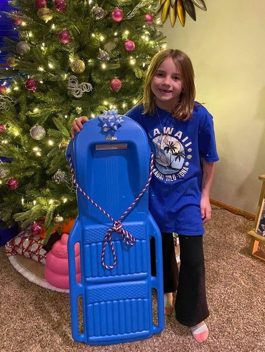 The Original Retro Racer Snow Sled by Confer Plastics, Durable Design for All Ages, Made in USA. Available in Single or 2 Pack customer photo 2