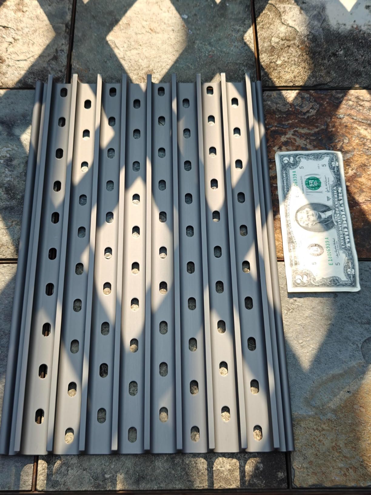 GrillGrate Flavor Zone | Universal Grill Accessory for Gas Grills, Pellet Grills, or Charcoal Grills | Hard Anodized Aluminum | 15 for Any Grill customer photo 1