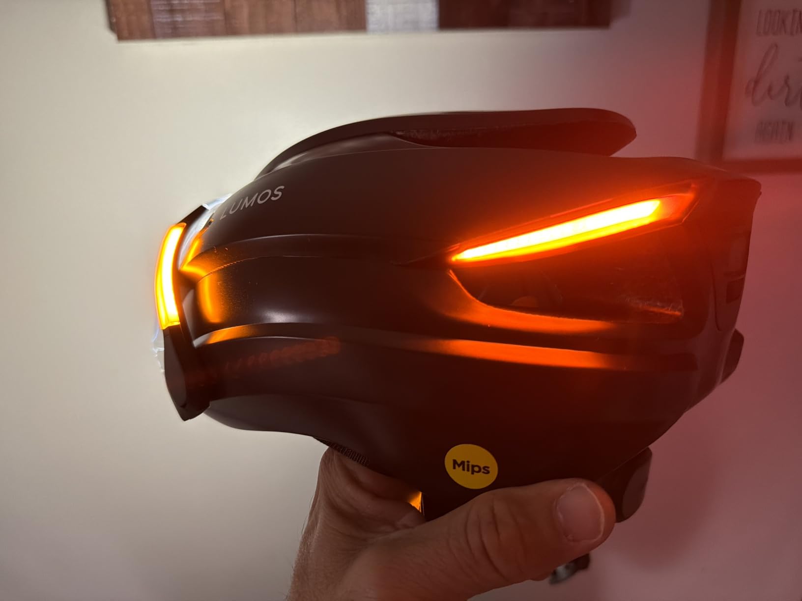 Lumos Ultra E-Bike Smart Helmet | NTA 8776 Certified | Front & Rear LED Lights | Retractable Face Shield | App Controlled | EBike, Scooter, Cycling, Bicycle | Adults, Men Women customer photo 1