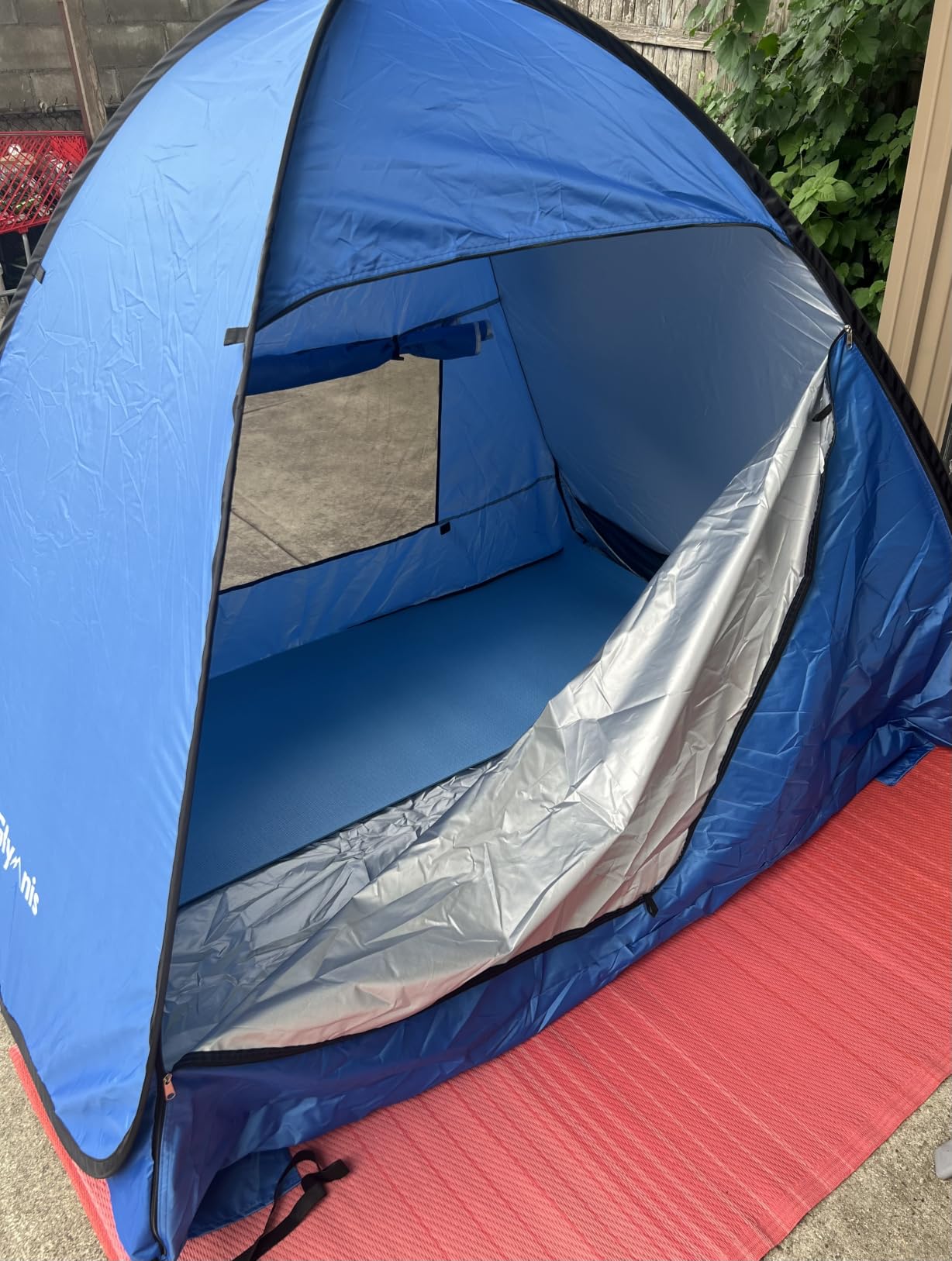 Glymnis Pop Up Beach Tent for 3-4 Person, UPF 50+, Instant Setup, Portable customer photo 2