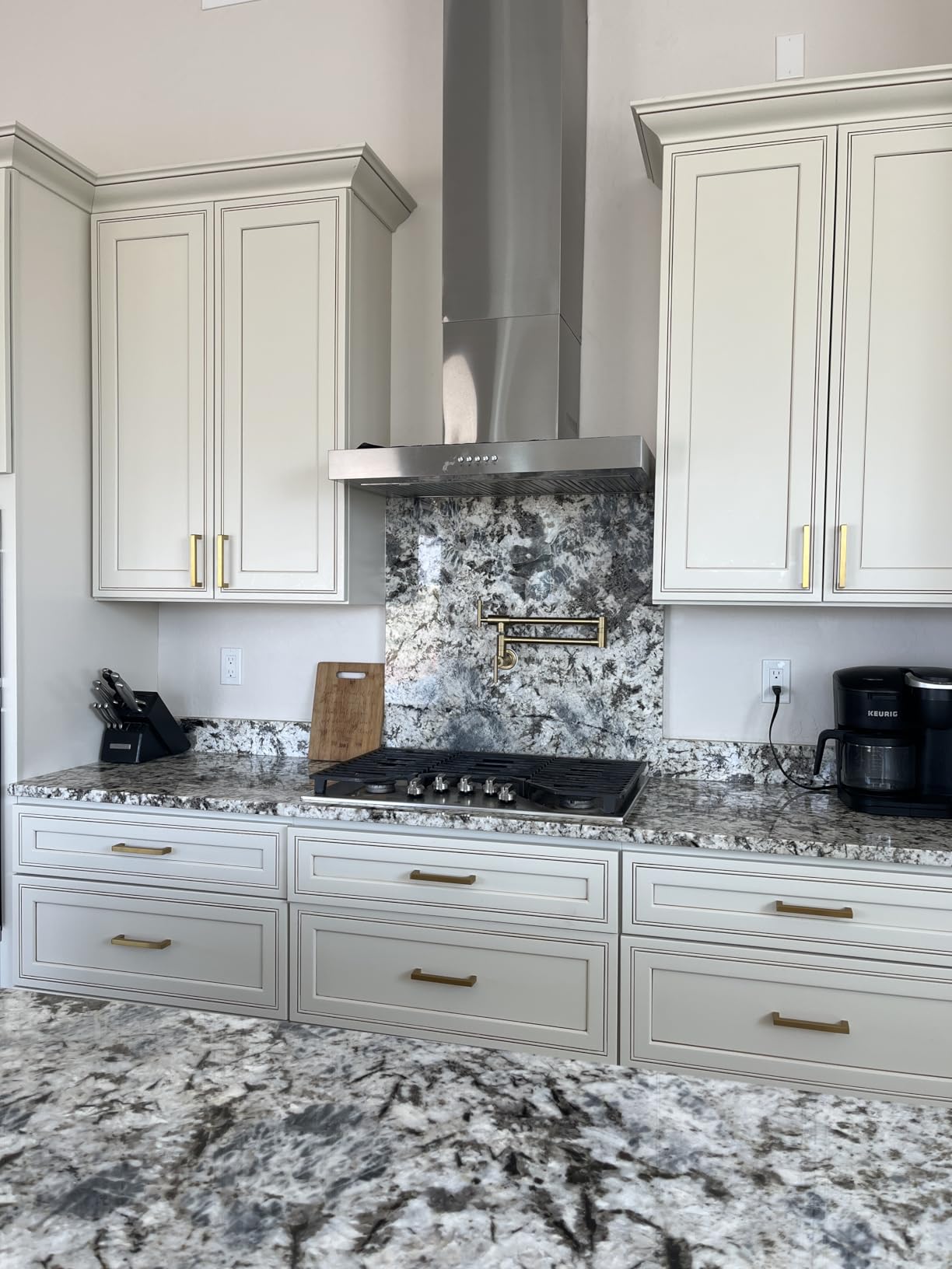CENOSA Pot Filler Faucet Brushed Nickel for Kitchen Over Stove customer photo 2