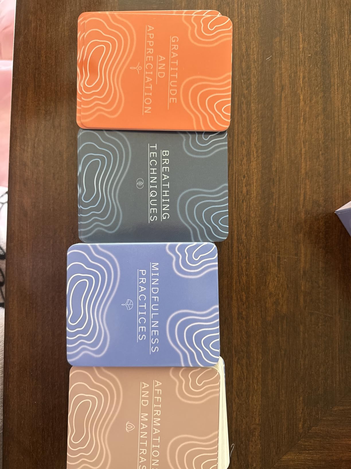Meditation Cards for Anxiety Relief - Daily Affirmation Cards for Women | 120 Mindfulness Cards for Adults - Calming Self Care Meditation Gifts and Therapy Cards for Mental Health customer photo 2