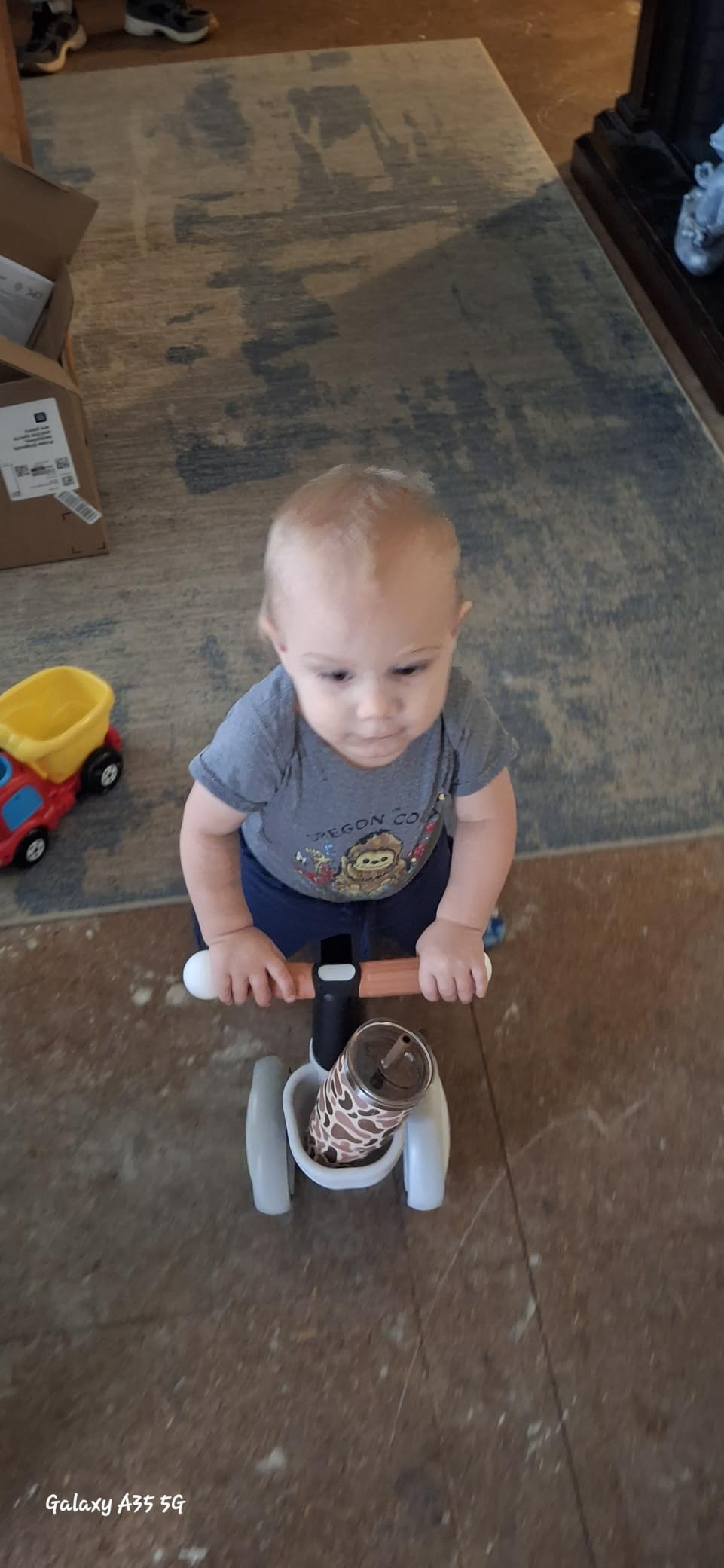 Umatoll Baby Balance Bike Toy for 1 Year Old Boy Girl, First Birthday Gift customer photo 1