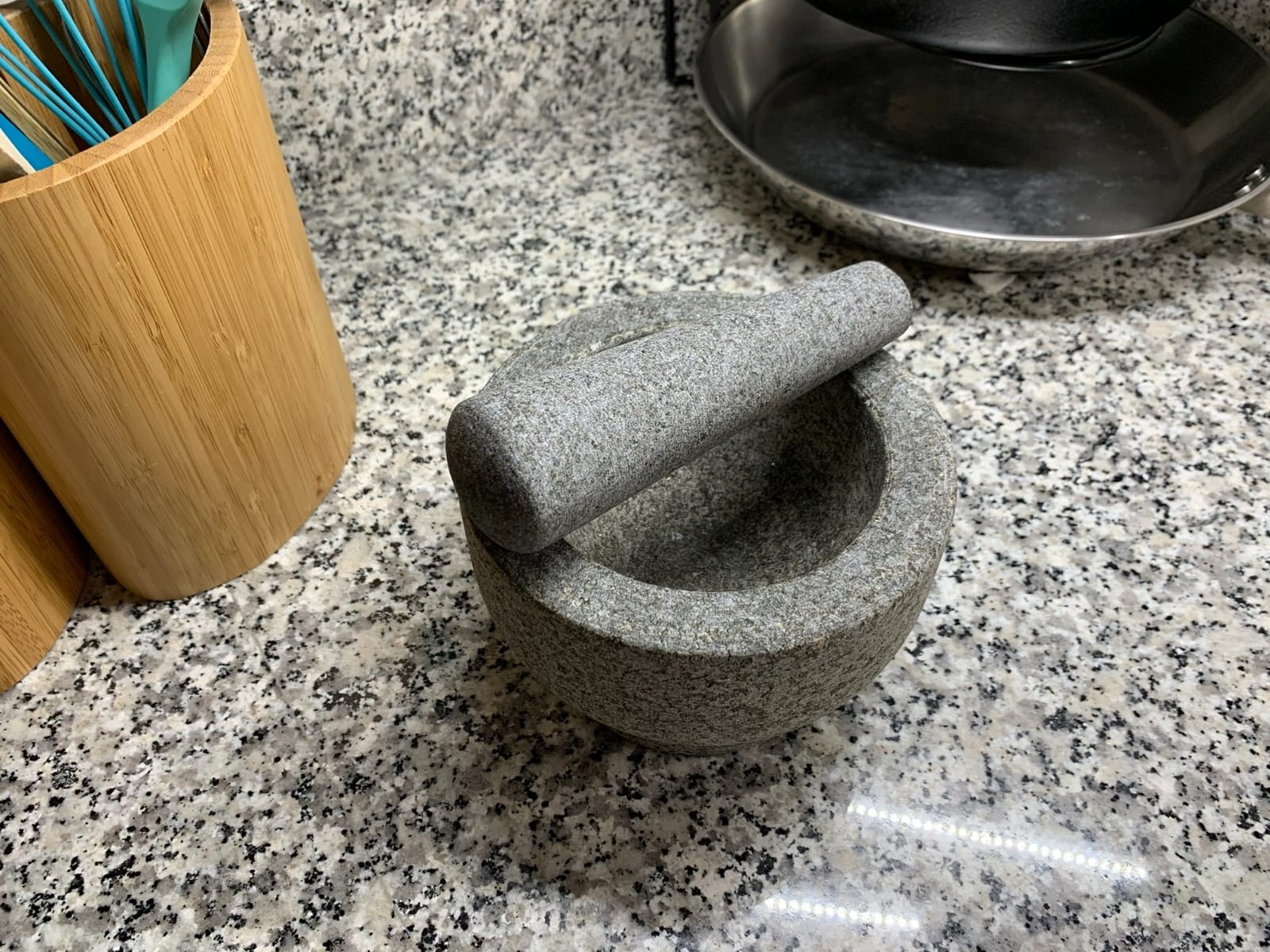 ChefSofi Mortar and Pestle Set (Gray, 1.5-Cups) customer photo 1