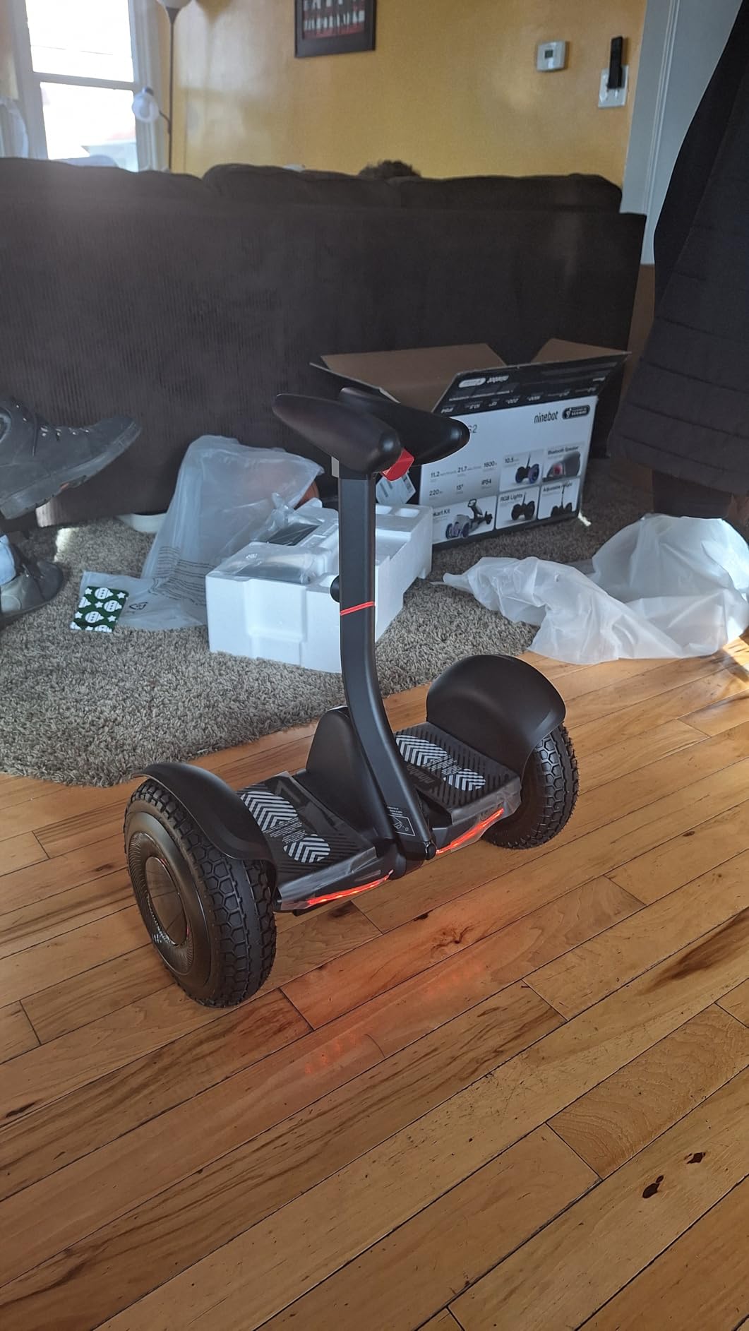 Segway Ninebot S2 Electric Self-Balancing Scooter, 10.5-Inch Tubeless Tires customer photo 1