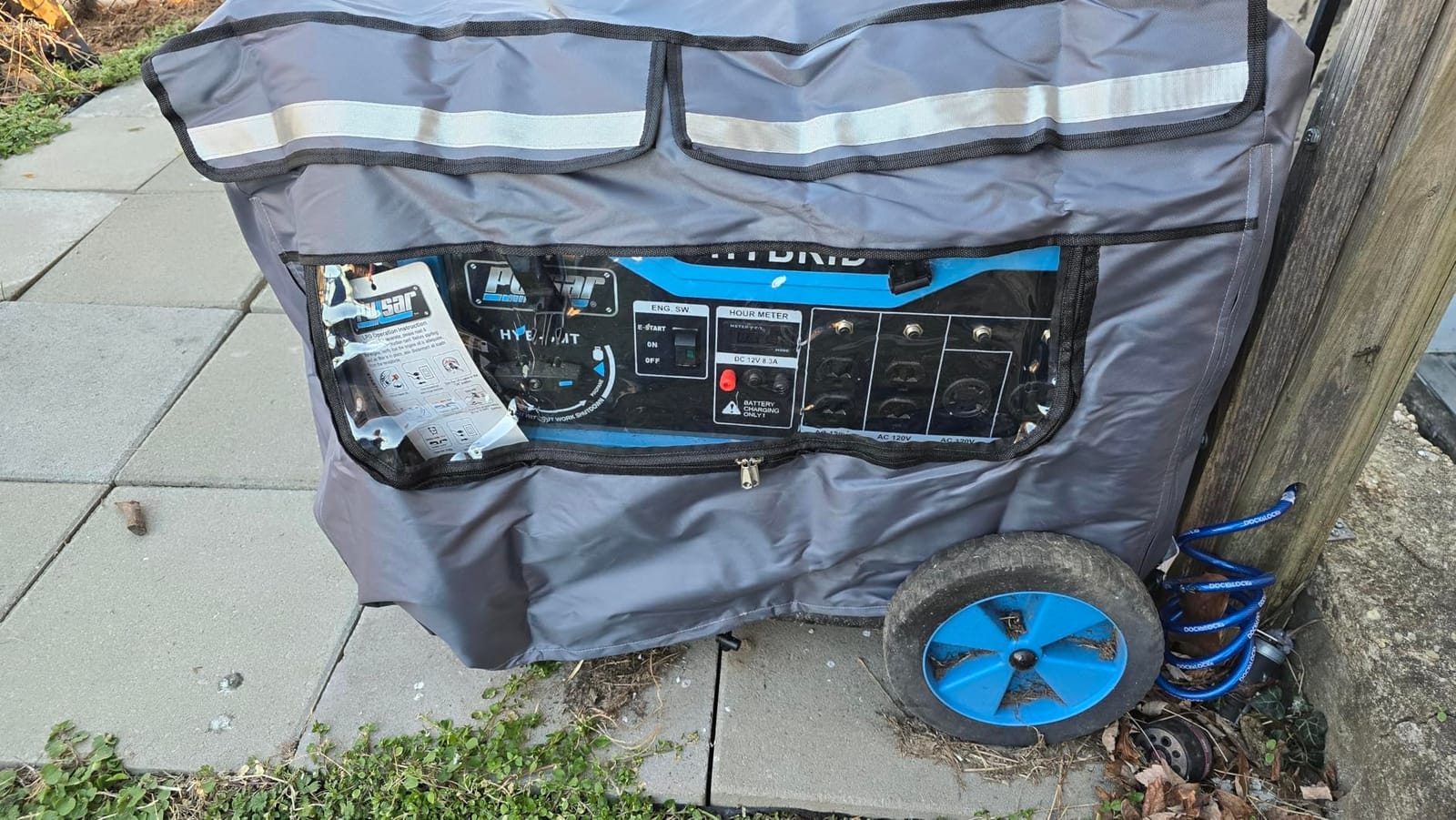 Generator Covers While Running 32 x 24 x 24 IN Fit 5000 -15000W Generators customer photo 2