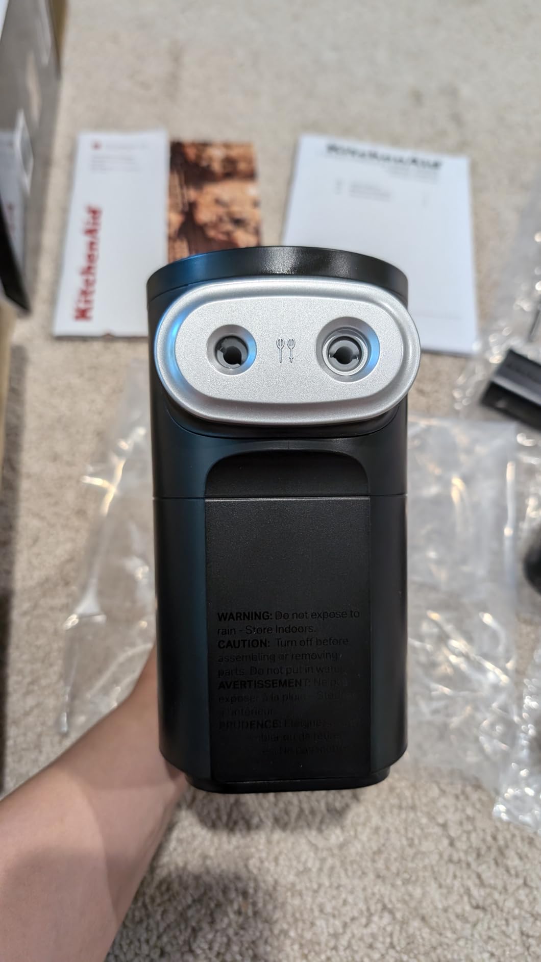 KitchenAid Go Cordless Hand Mixer, battery included, KHMR762 customer photo 1