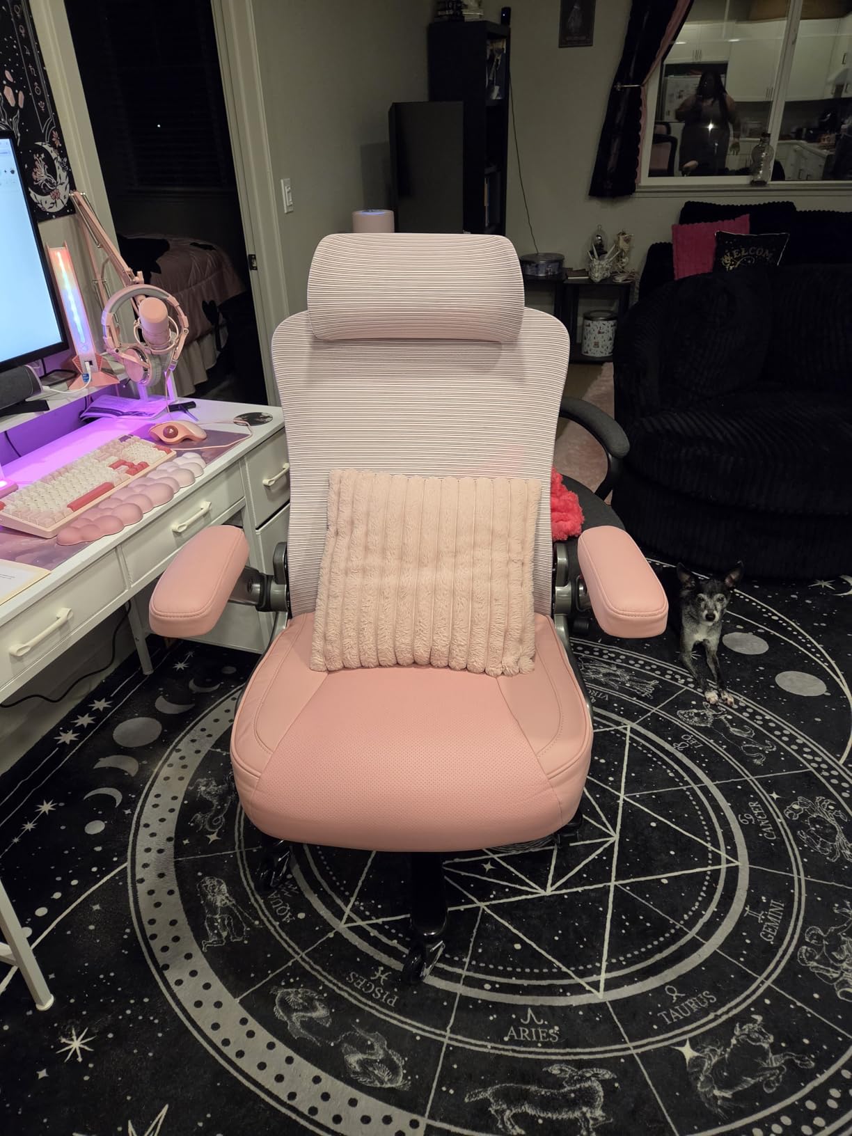 600lbs Big and Tall Office Chair, Heavy Duty Executive Computer Desk Chair customer photo 2