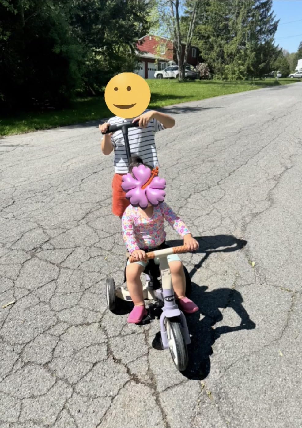 newyoo TR007 5-in-1 Tricycle for Toddlers 1-3, Toddler Bike, Birthday Gift customer photo 2