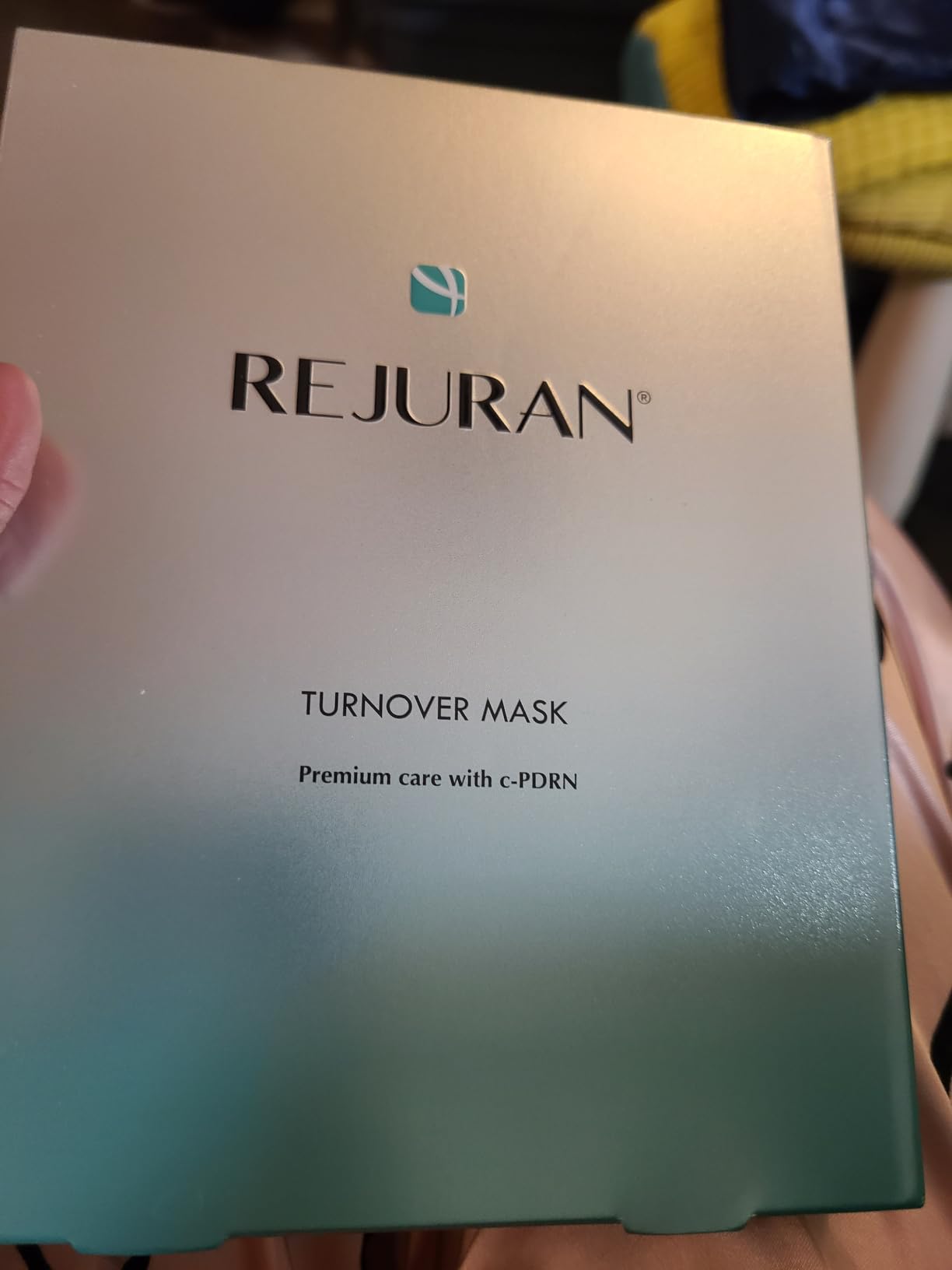 REJURAN Turnover Mask, c-PDRN Face Mask, 5ea x 1.35 fl oz | Intensive Hydration with Original Salmon DNA PDRN & Ceramides for Revitalized Skin & Radiant Glow, Korean Skincare customer photo 2