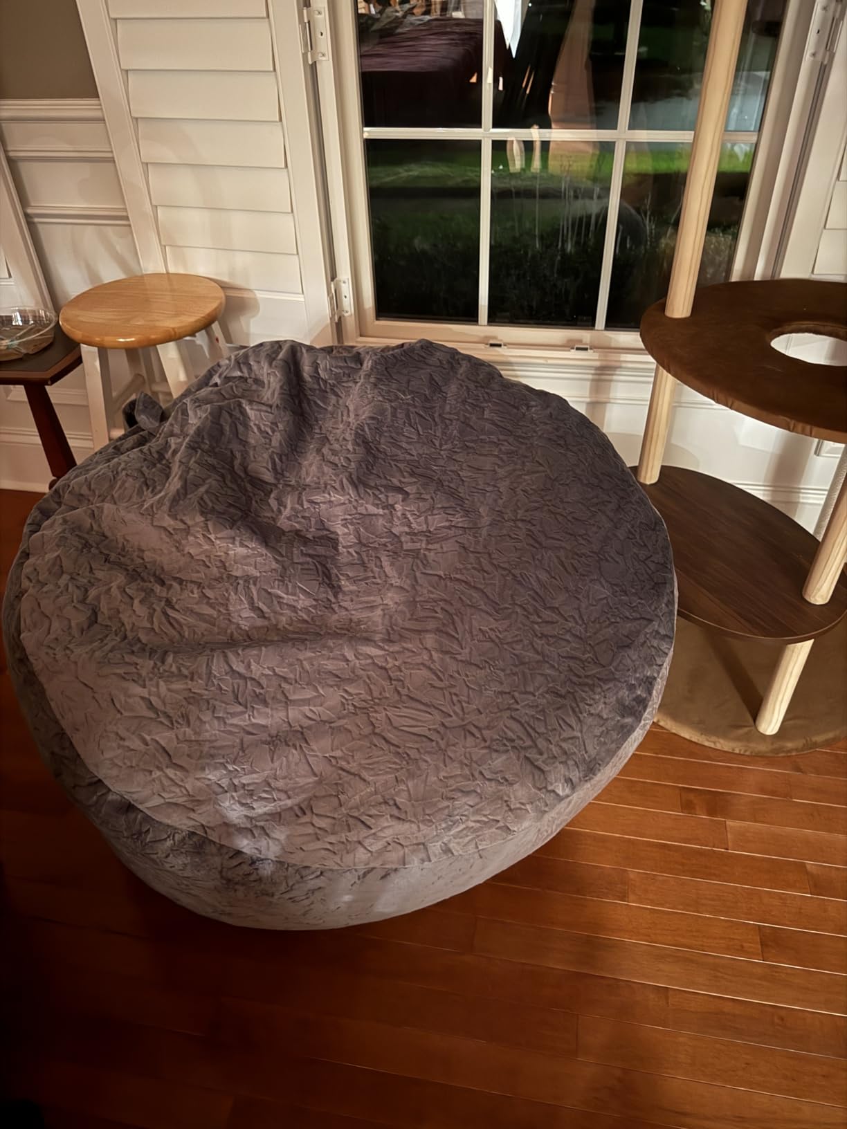 Bean Bag Chairs, Memory Foam Stuffing Bean Bag Chair for Adults/Teens/Kids customer photo 1
