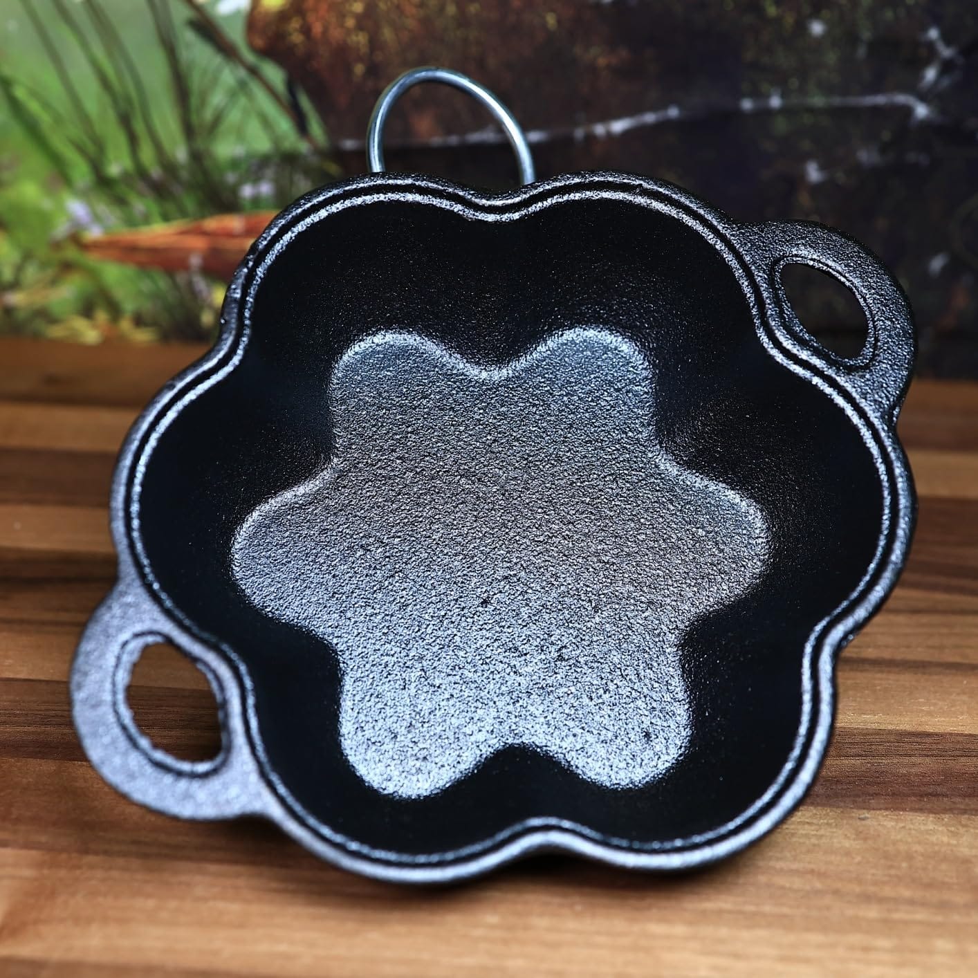 Pre-Seasoned Cast Iron Smoker Box & Garlic Roaster with Airflow Lid customer photo 1
