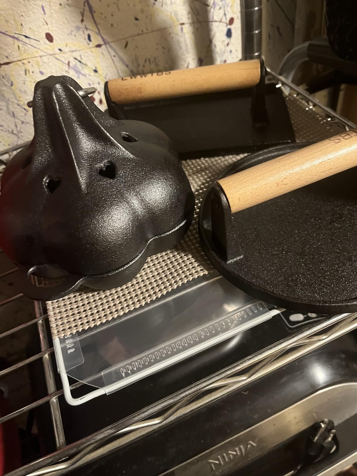 Pre-Seasoned Cast Iron Smoker Box & Garlic Roaster with Airflow Lid customer photo 2