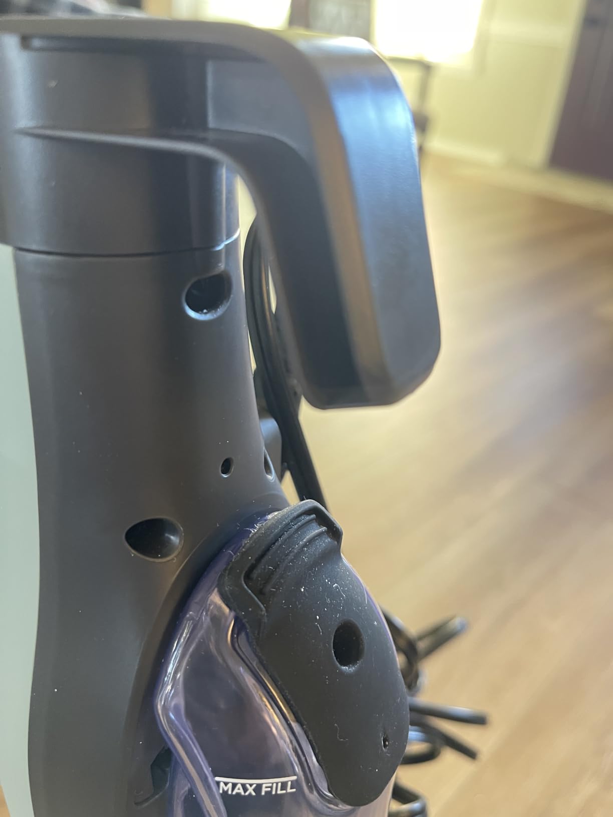 Shark Steam & Scrub Steam Mop, All-in-One Hard Floor Cleaner, Grey, S8001 customer photo 1