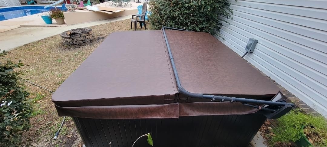 BeyondNice Durable, Replacement Hot Tub Cover | Custom Made Spa Cover | 5 Year Warranty | Insulating Foam Cores 4, 5 or 6 inches Thick | Hot Tub Cover Sizes up to 96 x 96 inches customer photo 2