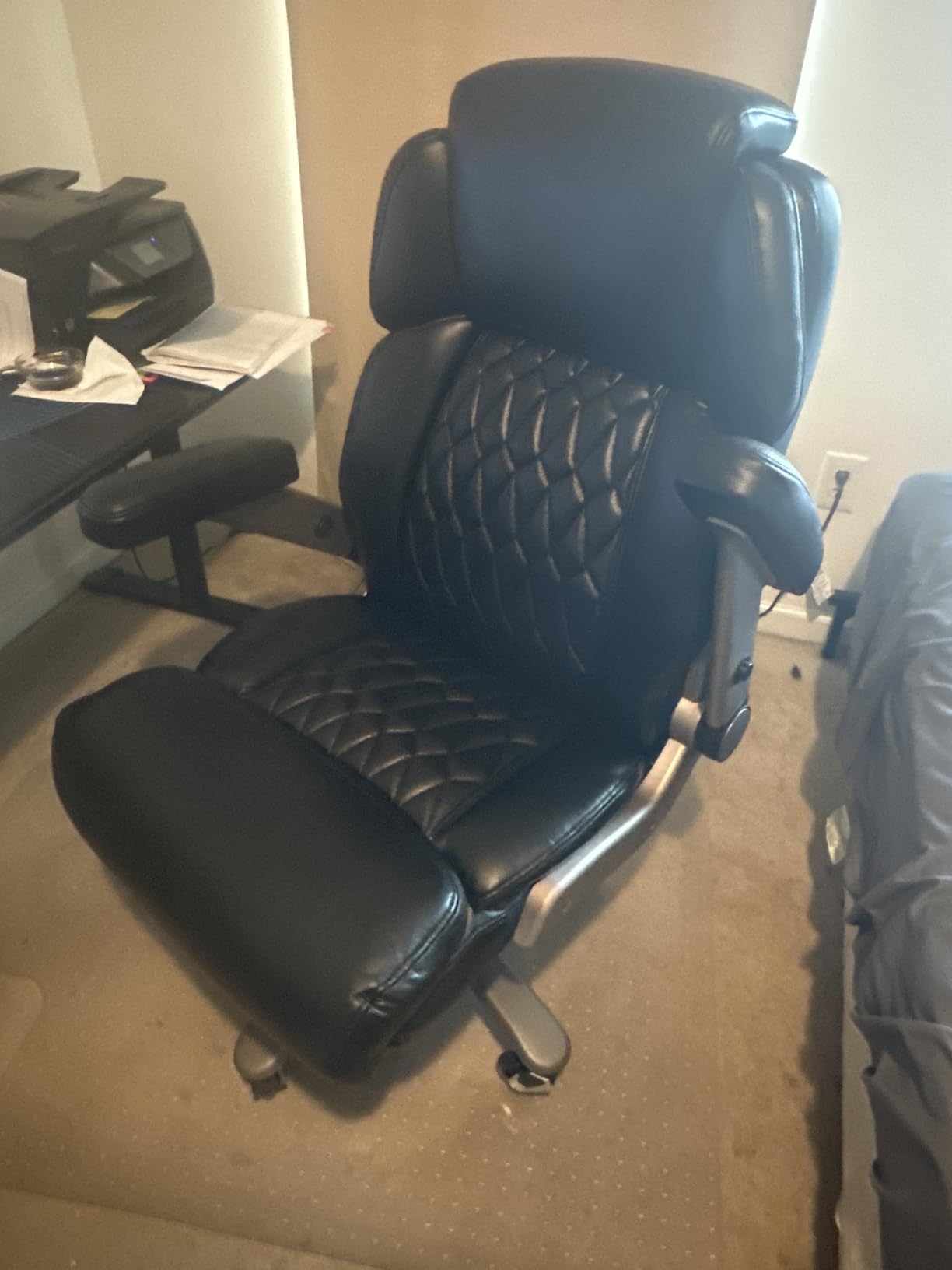 Big and Tall Office Chair 700lbs, Ergonomic High Back Computer Desk Chair customer photo 1
