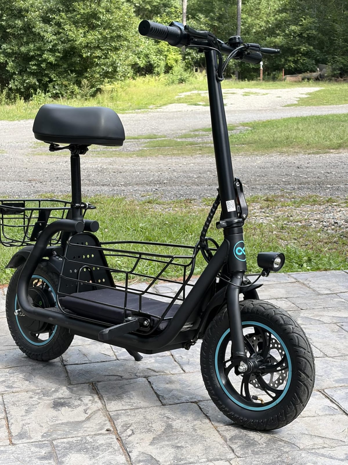Gyroor Electric Scooter with Seat for Adults 20 Miles Range customer photo 2