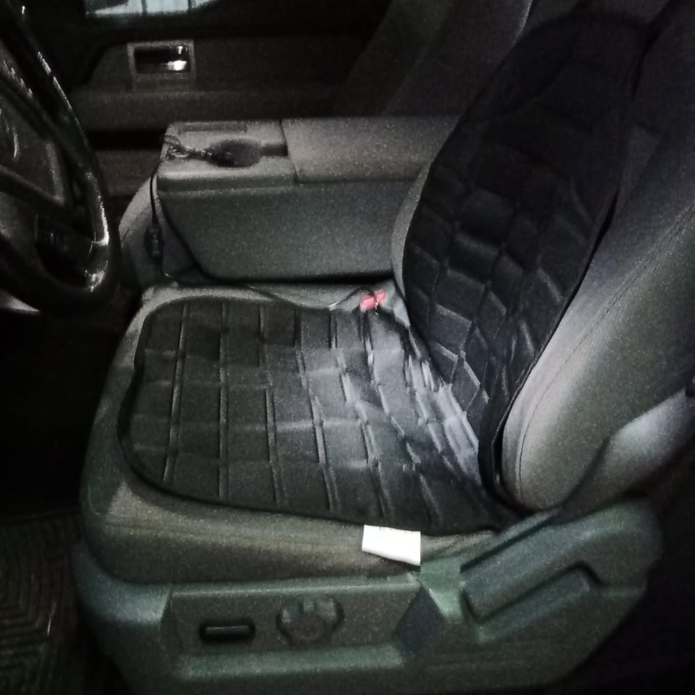 Aimery Heated Seat Covers 1 Minute Fast Heating 2 Heat Levels Seat Warmer UL Listed Black customer photo 1