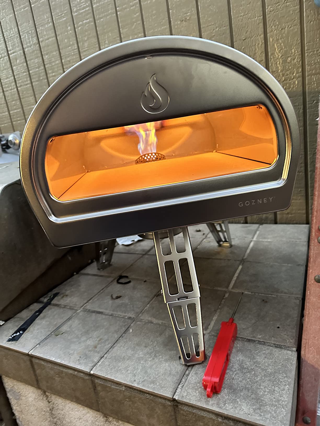 Gozney Roccbox Outdoor Pizza Oven, Portable, Gas & Wood Fired - Black customer photo 1