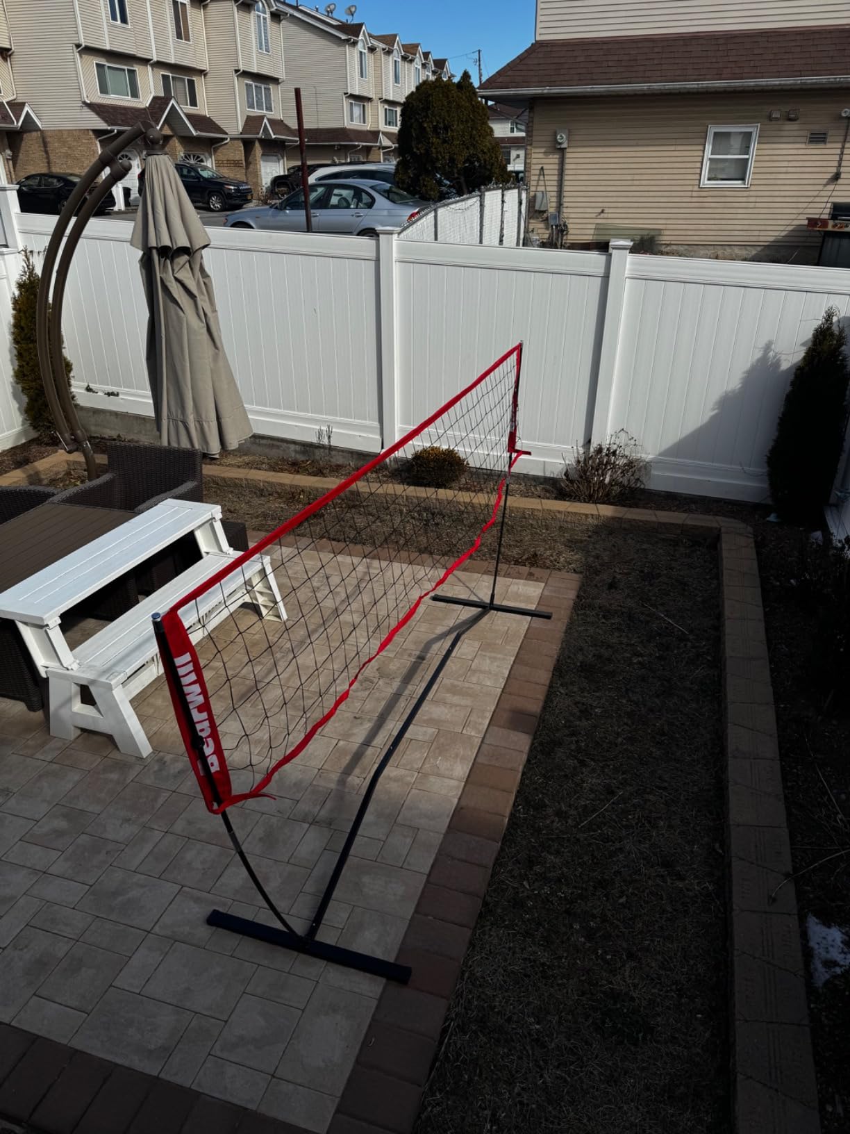 Bearwill Volleyball Net, 12FT/20FT Portable Volleyball Net for Backyard customer photo 1