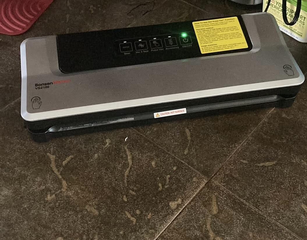 Bonsenkitchen Vacuum Sealer Machine, Multiple Modes For Meal Prep,Silver customer photo 1
